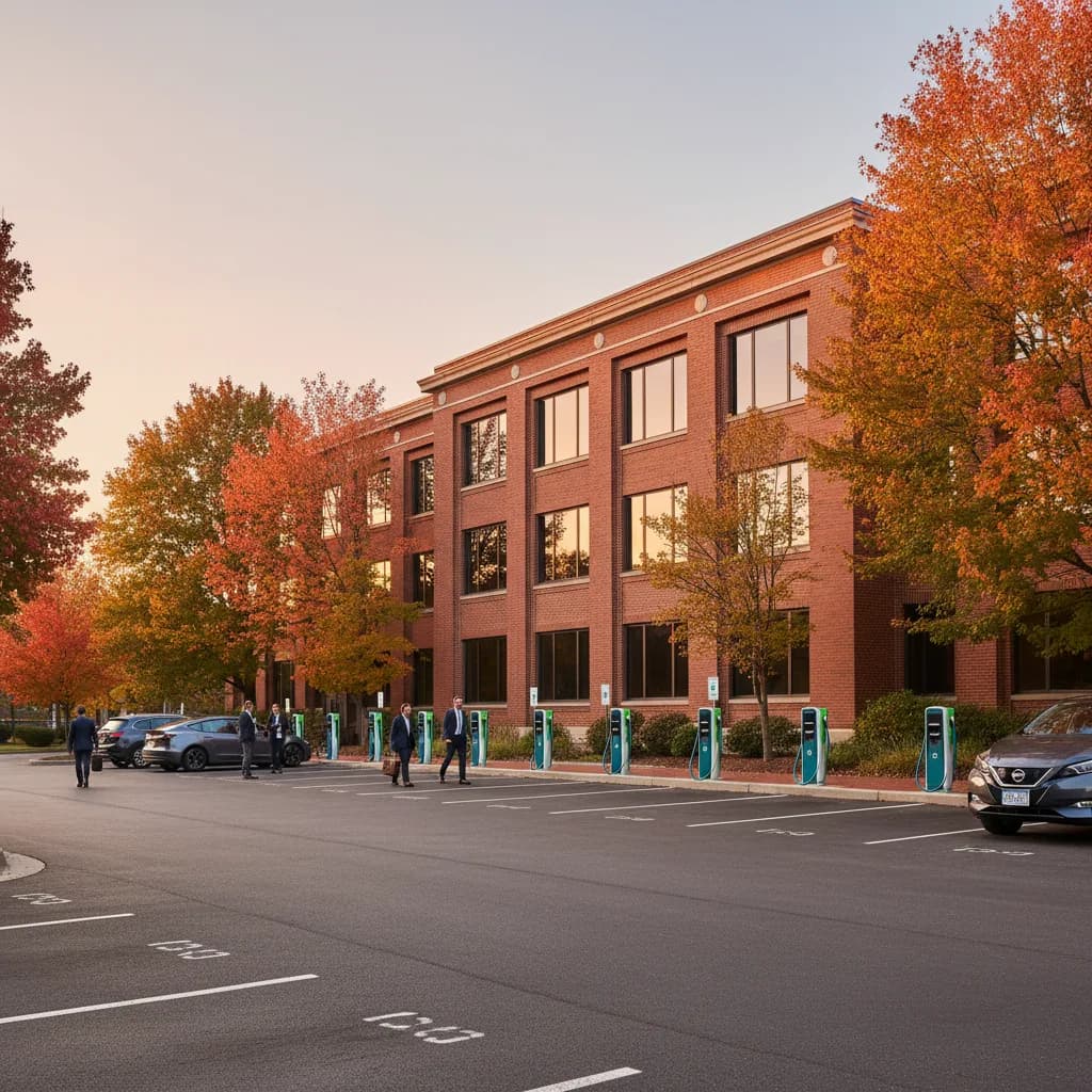 Boston-Area Office Park — 12-Port Workplace