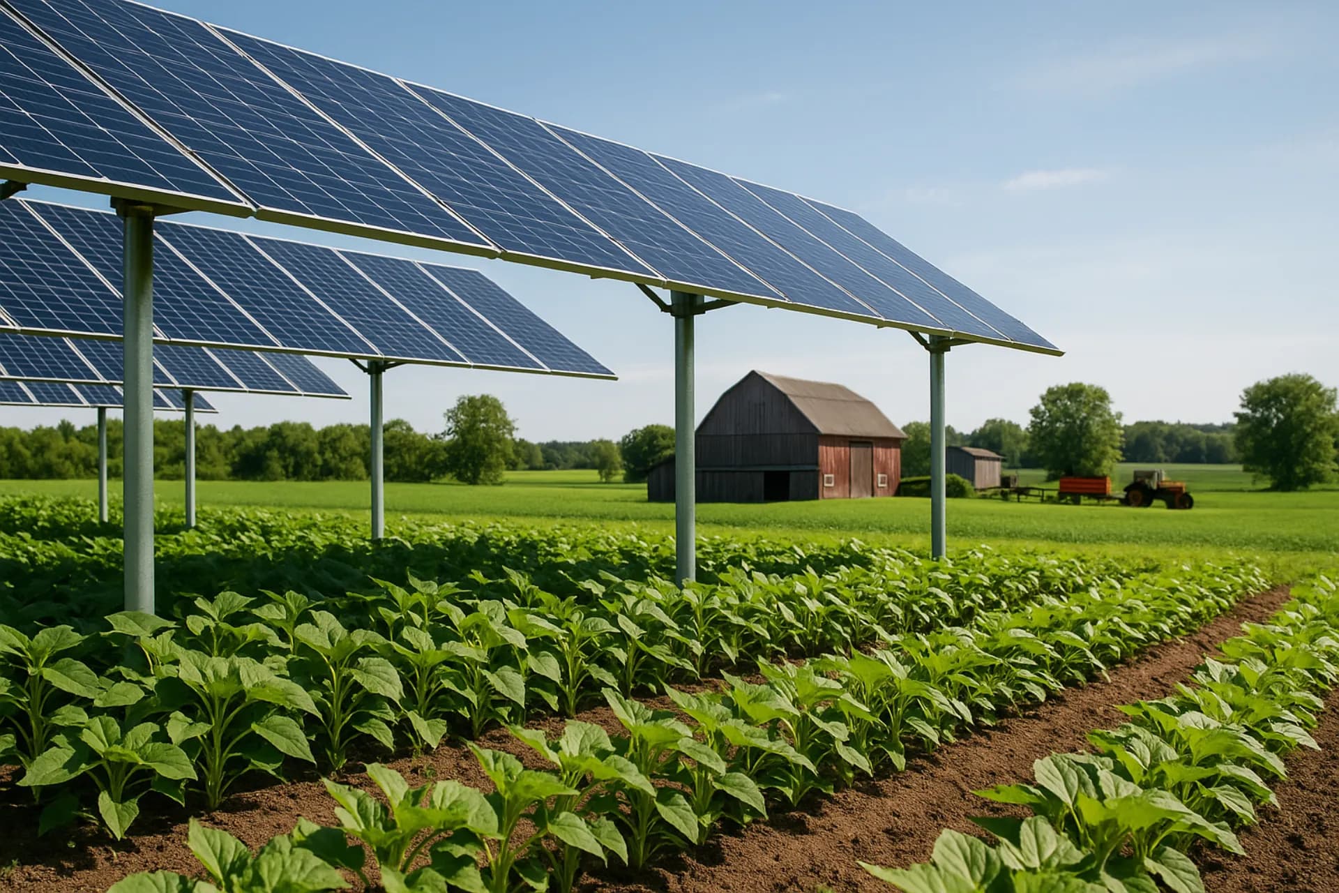 Solar installation for Agriculture