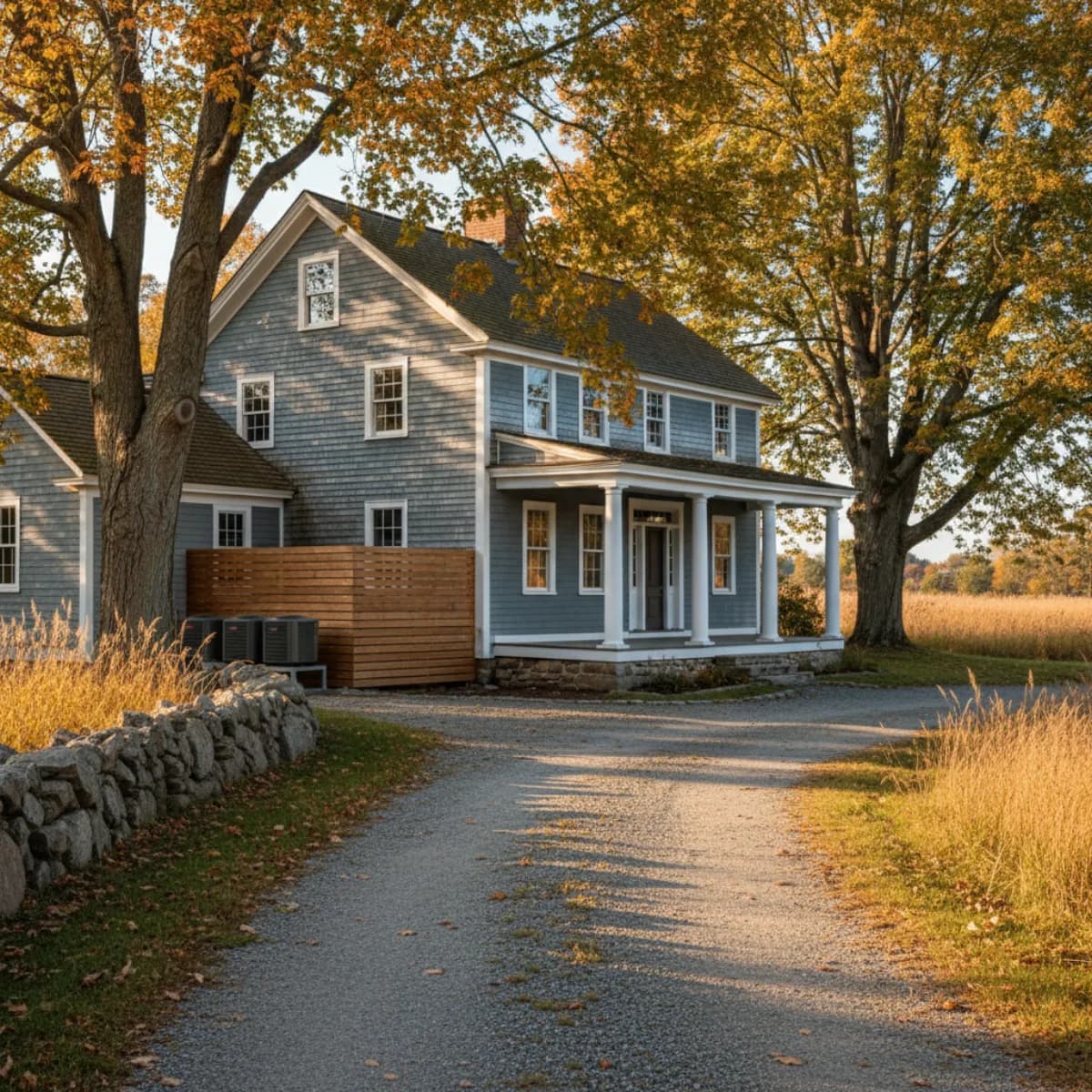 Concord 1800s Farmhouse Heat Pump project image