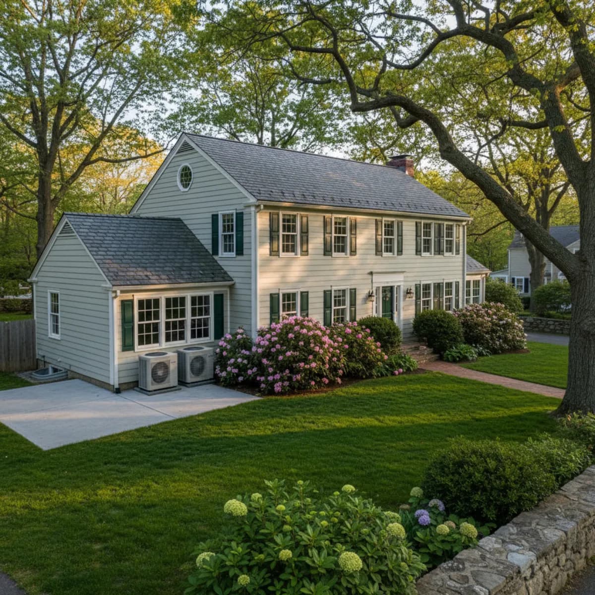 Newton Oil-to-Heat-Pump Conversion in Newton, MA