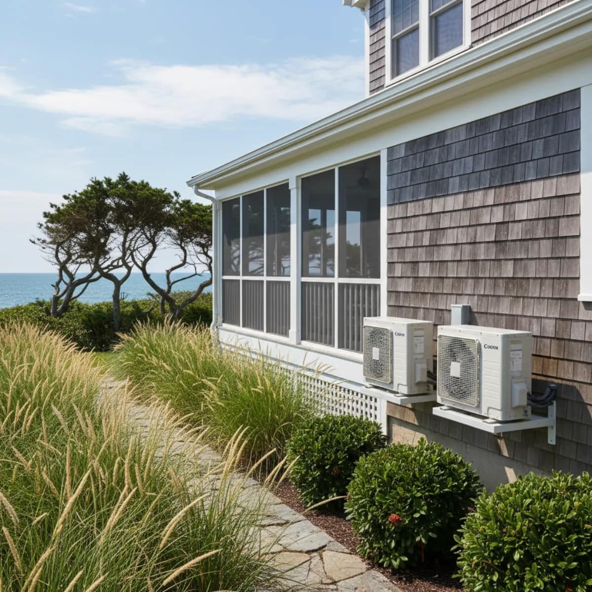 Quincy Coastal Ductless Heat Pump in Quincy, MA