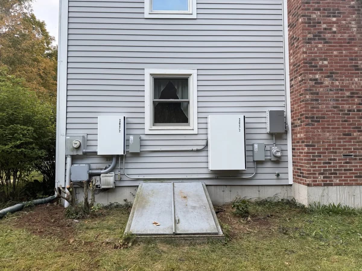 Solar installation in Mansfield, CT