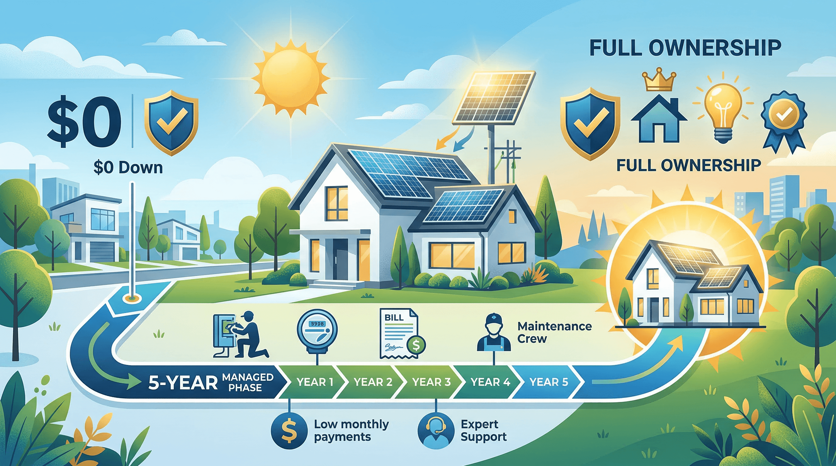 Propel solar financing: $0 down with ownership path