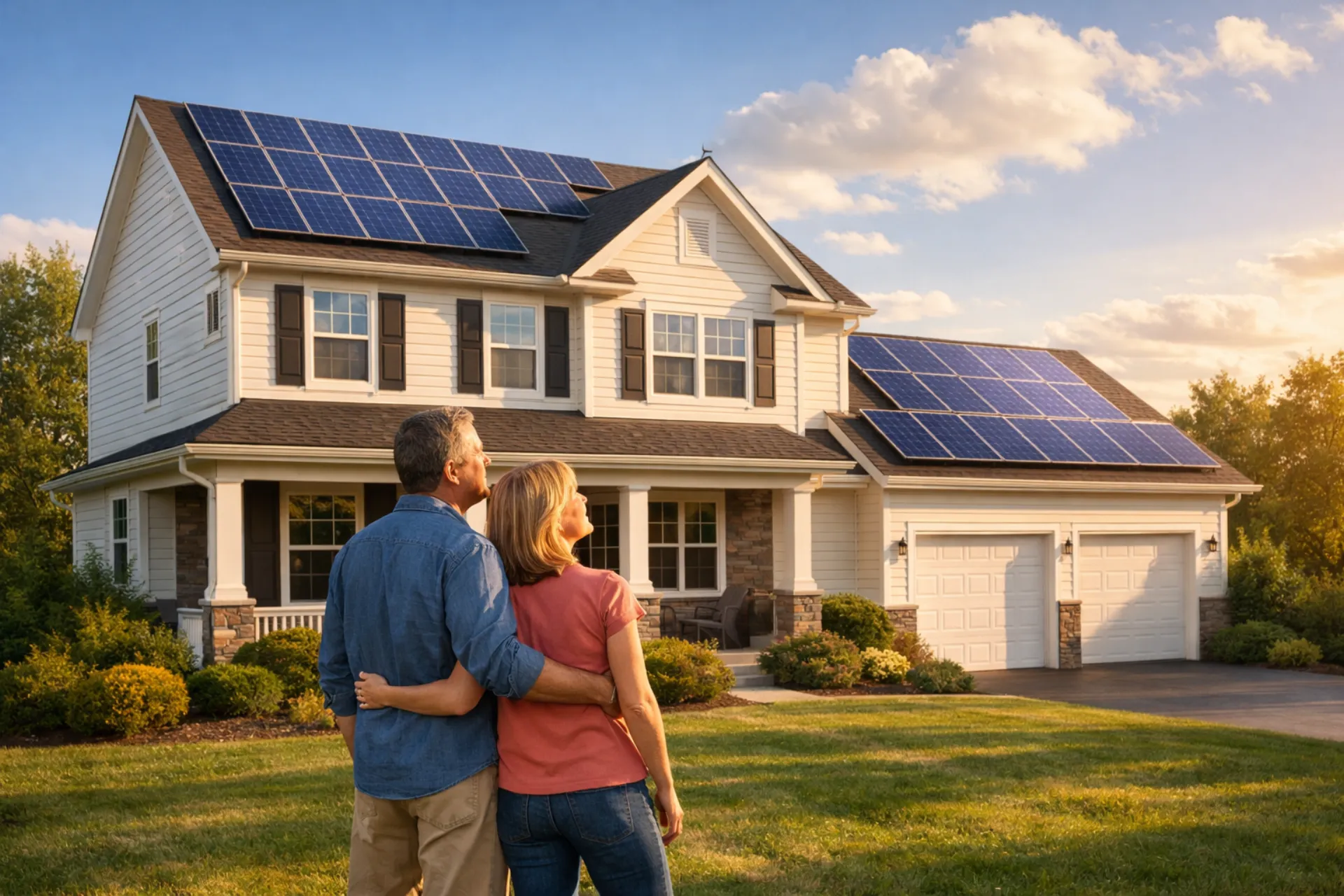 Homeowners with solar panels on their roof — accessing federal tax benefits through Section 48/48E
