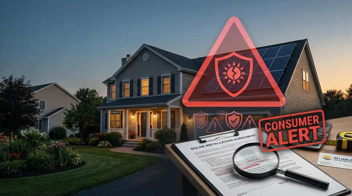 Solar scam warning flags for Connecticut homeowners
